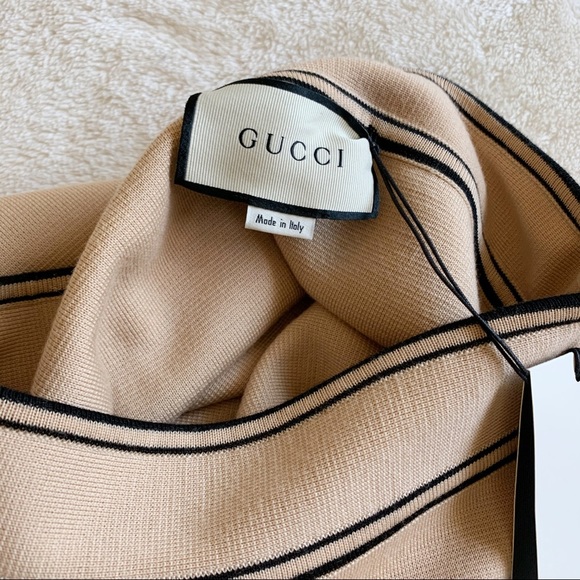 NWT Authentic Gucci Fine Wool Needle Stitch Skirt​ - Picture 7 of 8